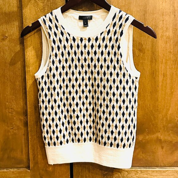 J. Crew Sweaters - J.CREW KNIT SWEATER VEST MEDIUM